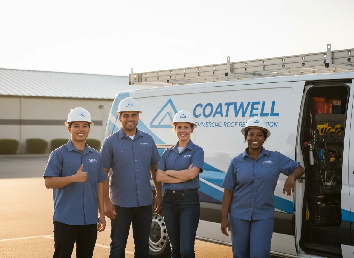 Commercial roof coating company in Shorewood, IL